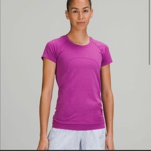 NWT!!! Lululemon swiftly tech in vivid plum